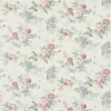 green botanical cotton fabric from Sanderson