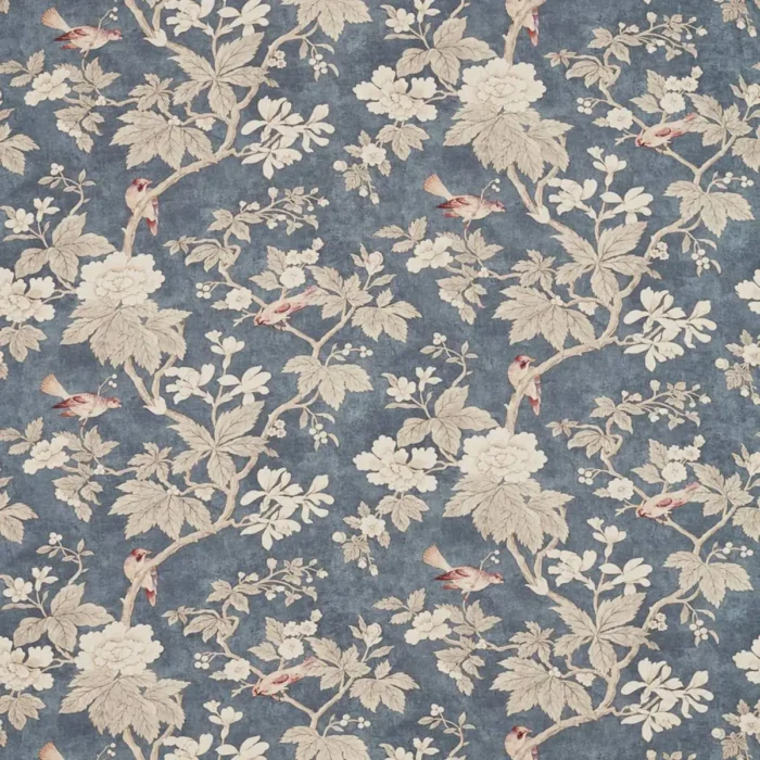 Chiswick Grove Fabric - Indigo swatch