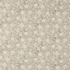 black-grey botanical linen fabric from Sanderson