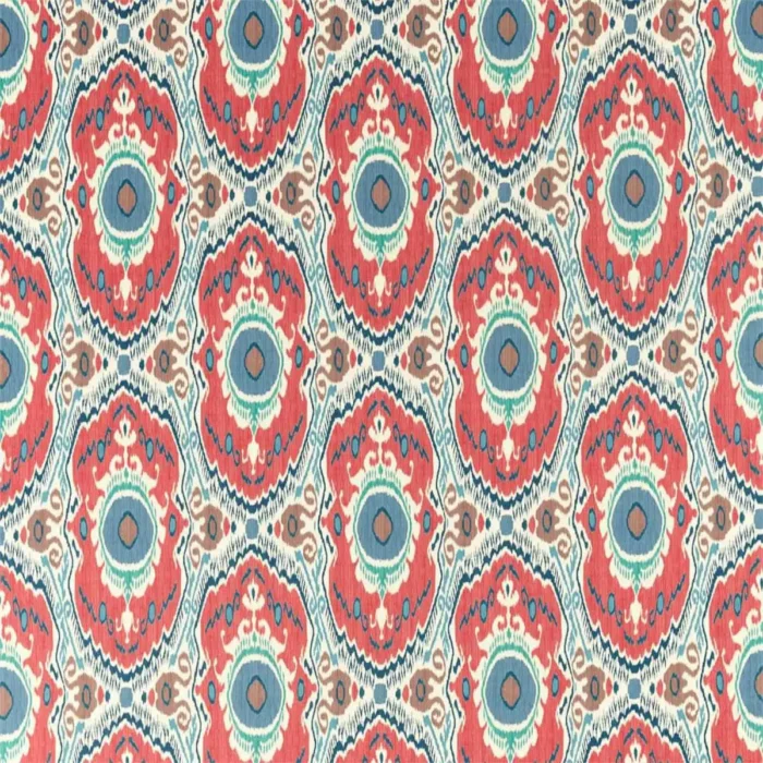 Niyali Fabric - Annato / Midnight swatch
