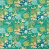 blue animal cotton fabric from Sanderson
