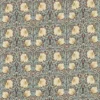 blue botanical linen fabric from William Morris & Co