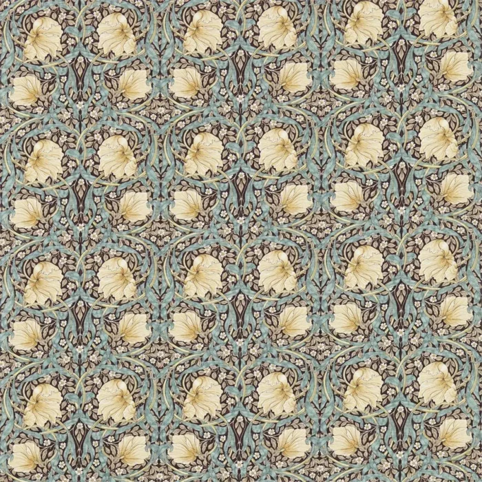 Pimpernel Fabric - Bullrush / Slate swatch