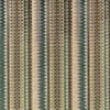 multicolour striped velvet-chenille fabric from Romo