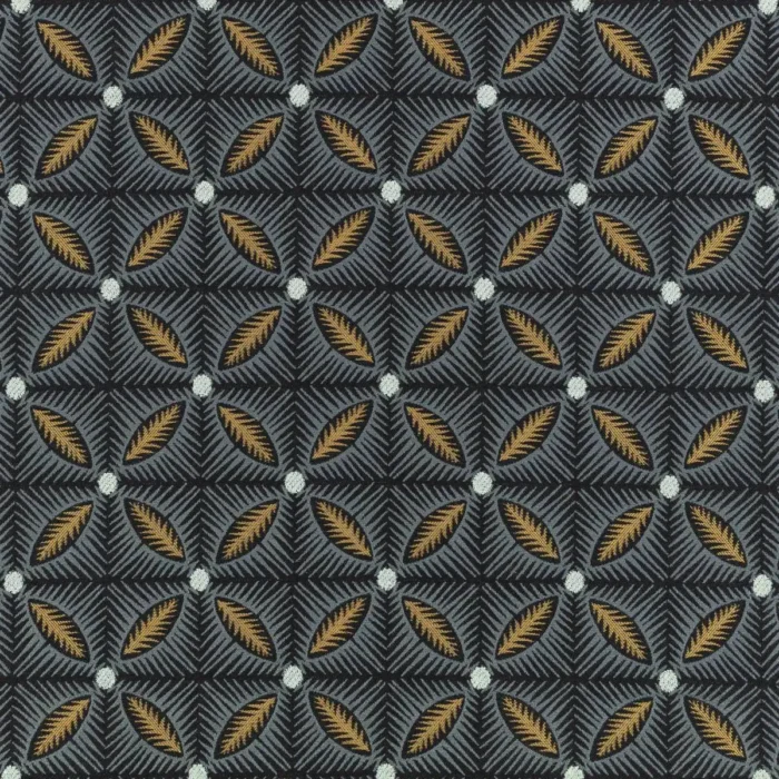 Effie Fabric - Midnight swatch