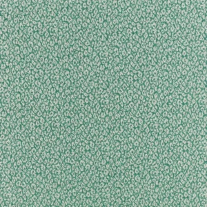 green spotted jacquard fabric from Romo