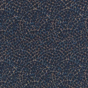 blue spotted woven fabric from Romo