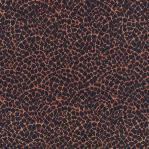 orange spotted woven fabric from Romo