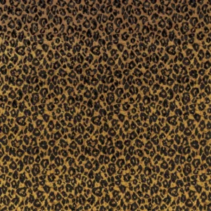 yellow animal velvet-chenille fabric from Romo