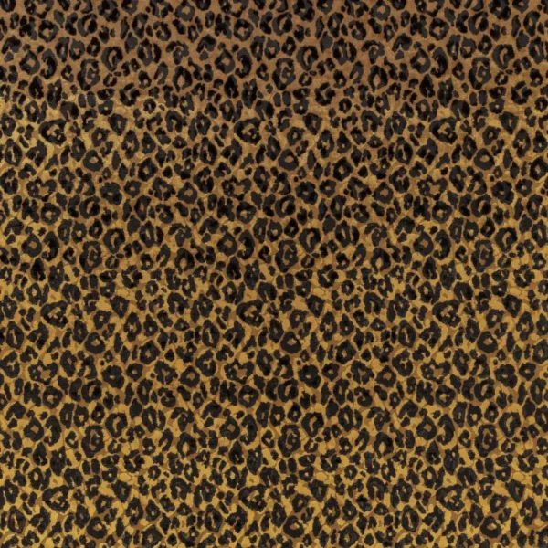 yellow animal velvet-chenille fabric from Romo