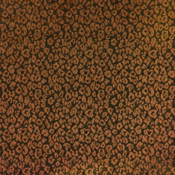 orange animal velvet-chenille fabric from Romo