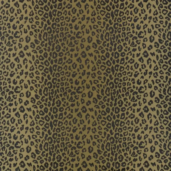 green animal jacquard fabric from Romo
