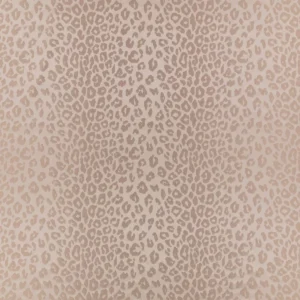 pink animal jacquard fabric from Romo