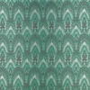 green botanical jacquard fabric from Romo