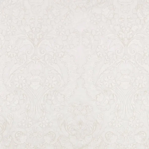Gracie Fabric - Jasmine by white botanical embroideried fabric from Romo