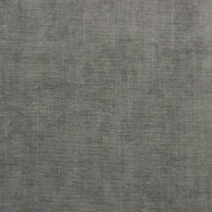 black-grey plain velvet-chenille fabric from Designers Guild