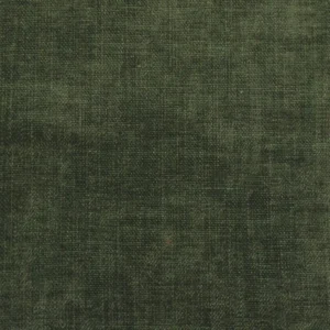 green plain velvet-chenille fabric from Designers Guild