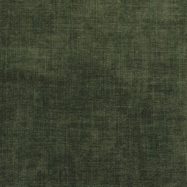 green plain velvet-chenille fabric from Designers Guild