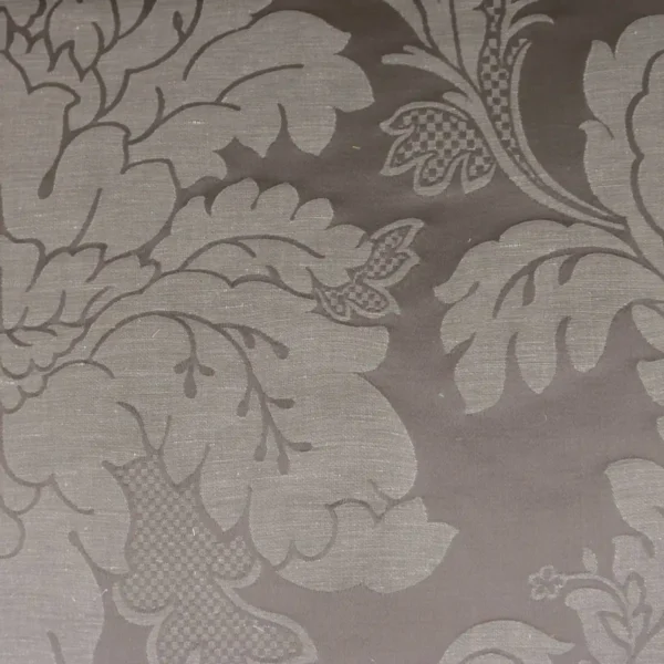 Tuileries Damask Fabric - Graphite from