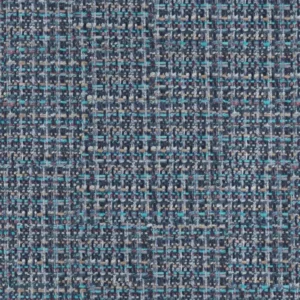 blue plain woven fabric from Designers Guild