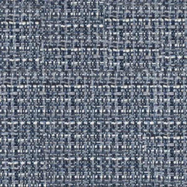 blue plain woven fabric from Designers Guild