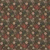 orange botanical cotton fabric from William Morris & Co