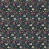 blue botanical cotton fabric from William Morris & Co