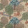 neutral botanical linen fabric from William Morris & Co