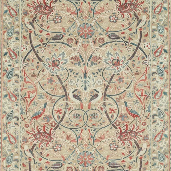Bullerswood Fabric - Spice / Manilla swatch