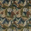 multicolour botanical velvet-chenille fabric from William Morris & Co