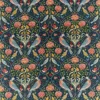 blue animal printed fabric from William Morris & Co