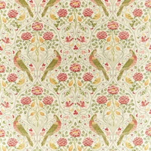 green animal printed fabric from William Morris & Co
