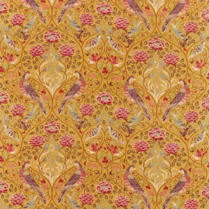 brown animal printed fabric from William Morris & Co