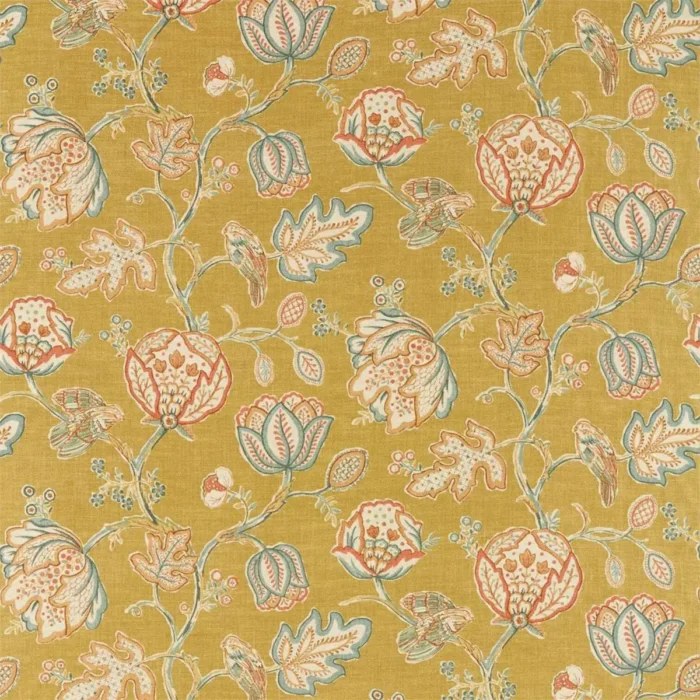 Theodosia Fabric - Saffron swatch