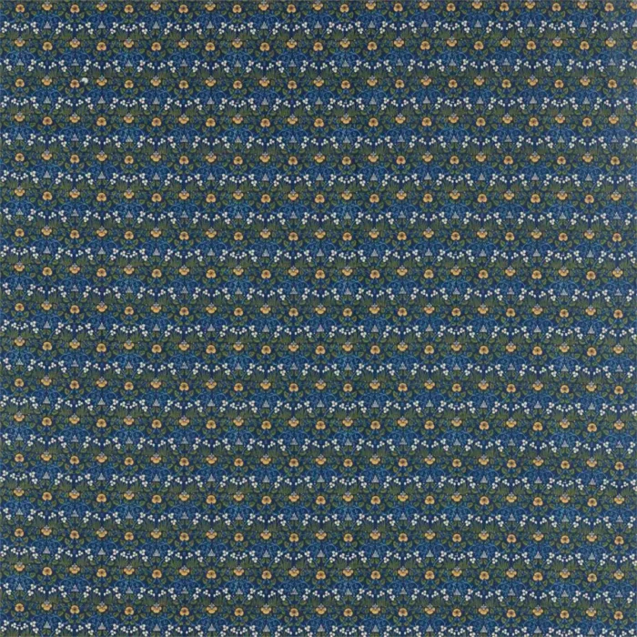 Eye Bright Fabric - Indigo swatch
