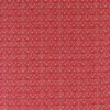red botanical cotton fabric from William Morris & Co