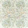 multicolour botanical linen fabric from William Morris & Co