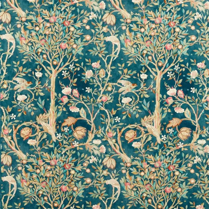 Melsetter Fabric - Indigo swatch