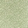 green botanical cotton fabric from William Morris & Co