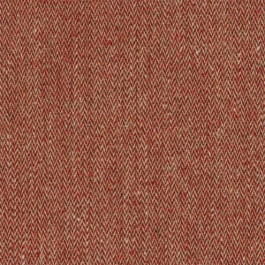 red plain linen fabric from William Morris & Co