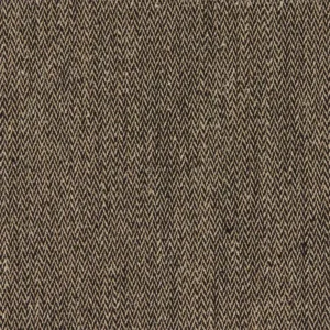 black-grey plain linen fabric from William Morris & Co