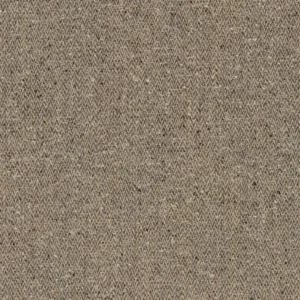 black-grey plain linen fabric from William Morris & Co