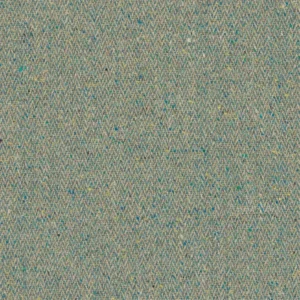 blue plain linen fabric from William Morris & Co