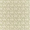green botanical embroideried fabric from William Morris & Co