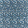 blue botanical embroideried fabric from William Morris & Co
