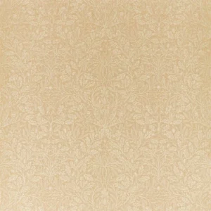 brown botanical woven fabric from William Morris & Co