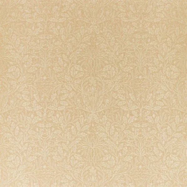brown botanical woven fabric from William Morris & Co