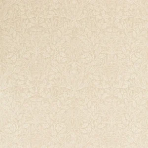 brown botanical woven fabric from William Morris & Co