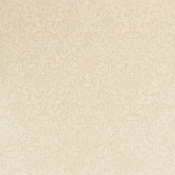 brown botanical woven fabric from William Morris & Co