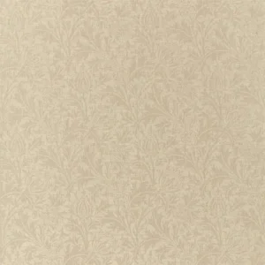 brown botanical woven fabric from William Morris & Co